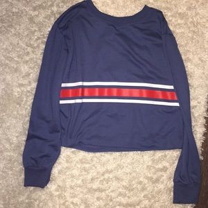 Blue stripped long sleeve!